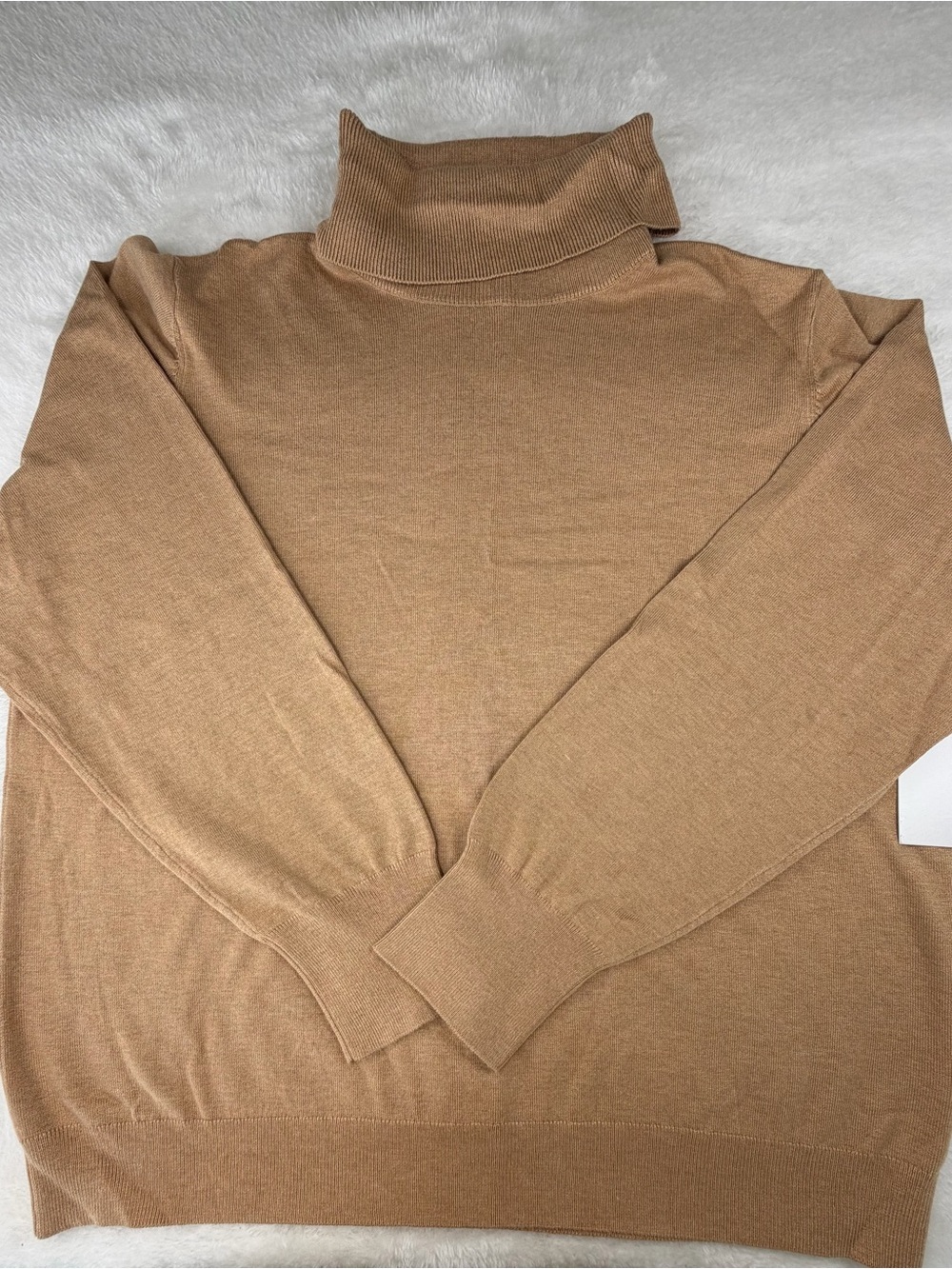 Nine West Camel/Tan Women's Turtleneck Sweater